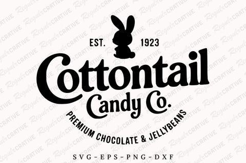 Cottontail Candy Company SVG Design SVG Regulrcrative 