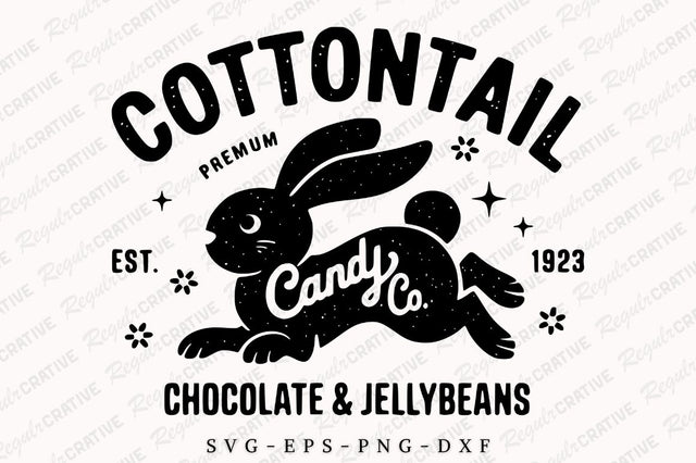 Cottontail Candy Company SVG Design SVG Regulrcrative 