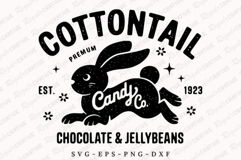 Cottontail Candy Company SVG Design SVG Regulrcrative 