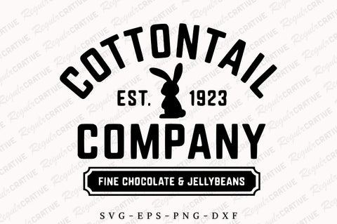 Cottontail Candy Company SVG Design SVG Regulrcrative 