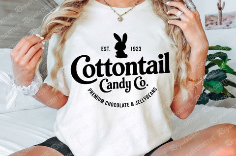 Cottontail Candy Company SVG Design SVG Regulrcrative 
