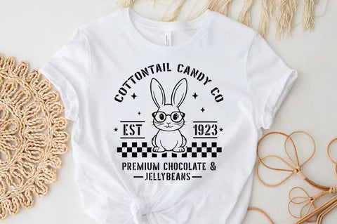Cottontail candy company SVG, Easter Bunny T-shirt Design SVG FiveStarCrafting 