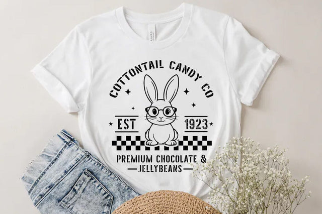 Cottontail candy company SVG, Easter Bunny T-shirt Design SVG FiveStarCrafting 
