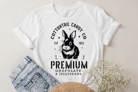 Cottontail Candy Company SVG PNG, Easter Bunny Svg Sublimation T-shirt Design SVG FiveStarCrafting 