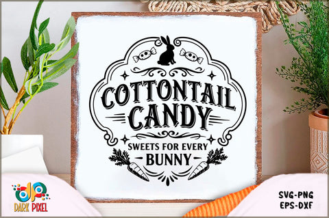 Cottontail Candy Sweets for every bunny SVG Sublimation Shetara Begum 