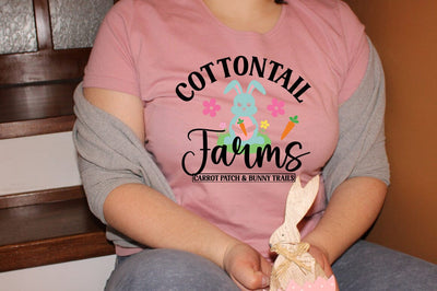Cottontail Farms Carrot & Bunny Trails SVG Design SVG Designangry 
