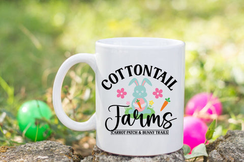 Cottontail Farms Carrot & Bunny Trails SVG Design SVG Designangry 