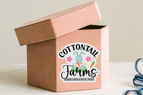 Cottontail Farms Carrot & Bunny Trails SVG Design SVG Designangry 