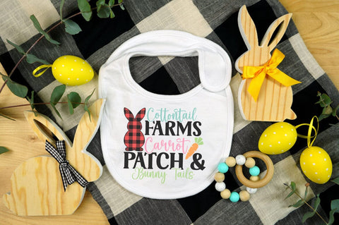 Cottontail Farms Carrot Patch Bunny Tails SVG Design SVG Designangry 