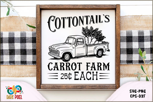 Cottontail's carrot farm 25c each SVG Sublimation Shetara Begum 