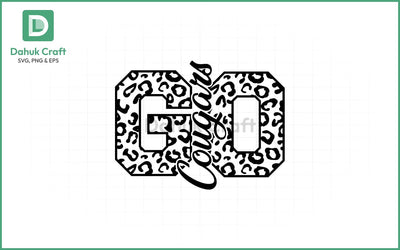 Cougars Cheer SVG – Leopard Spirit SVG PNG & EPS V5 SVG dahukdesign 