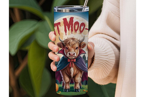Count Moocula Halloween 20oz Tumbler Sublimation DesignSVG 