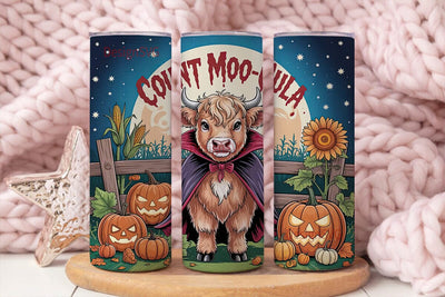 Count Moocula Halloween 20oz Tumbler Sublimation DesignSVG 