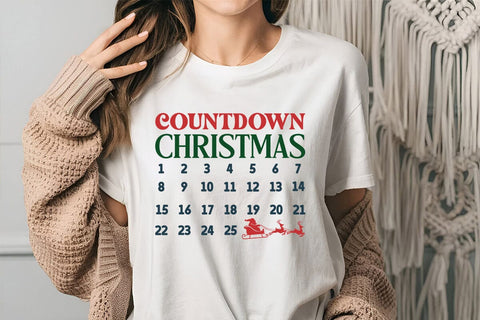 Countdown Christmas SVG Angelina750 