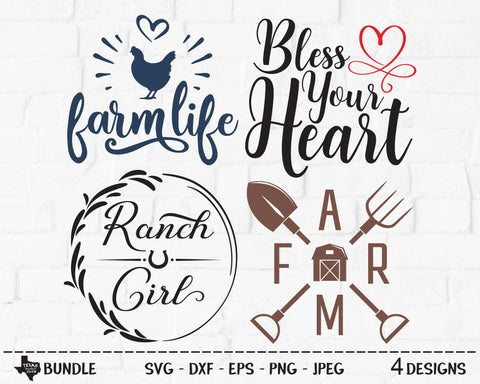 Country Bundle | Country SVG SVG Texas Southern Cuts 