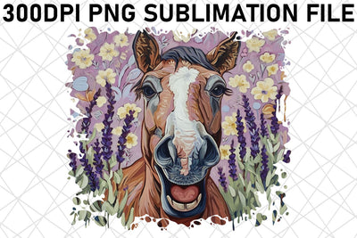 Country Charm Animal & Flower Art Sublimation afrosvg 