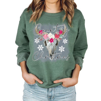 Country Christmas Sublimation PNG | Rustic Farmhouse Holiday Design | Vintage Christmas Decor Sublimation So Fontsy VIP Design Shop 