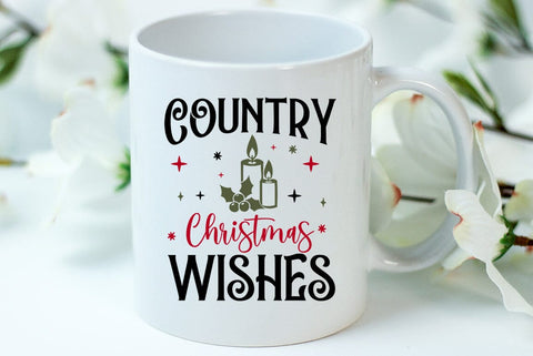 Country Christmas wishes SVG SVG FiveStarCrafting 