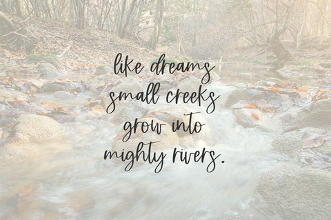 Country Creek Script Font Beck McCormick 