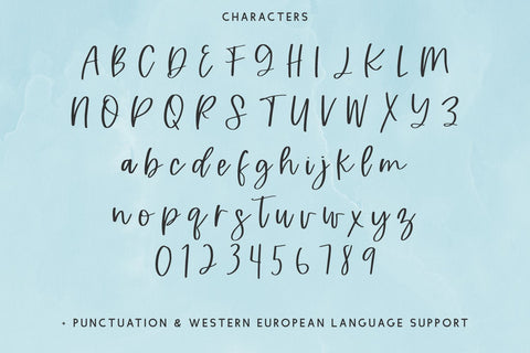 Country Creek Script Font Beck McCormick 