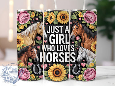 Country Equestrian Horse Tumbler, Horse Tumbler, Rustic 20oz Wrap, Sublimation Design, Stylish Gift Idea, Equestrian Wrap, Country Horse Tumbler Sublimation ToriDesigns 