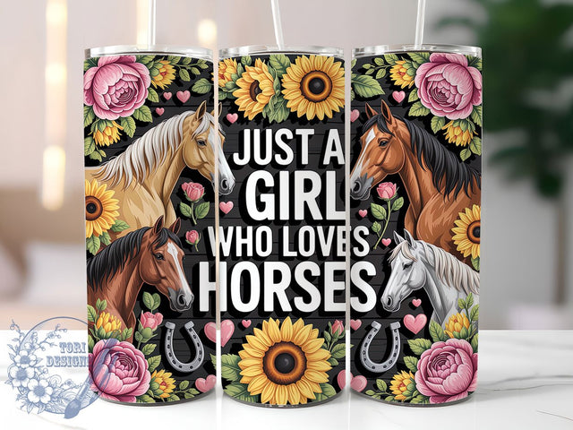 Country Equestrian Horse Tumbler, Horse Tumbler, Rustic 20oz Wrap, Sublimation Design, Stylish Gift Idea, Equestrian Wrap, Country Horse Tumbler Sublimation ToriDesigns 
