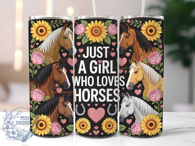 Country Equestrian Horse Tumbler, Horse Tumbler, Rustic 20oz Wrap, Sublimation Design, Stylish Gift Idea, Equestrian Wrap, Country Horse Tumbler Sublimation ToriDesigns 