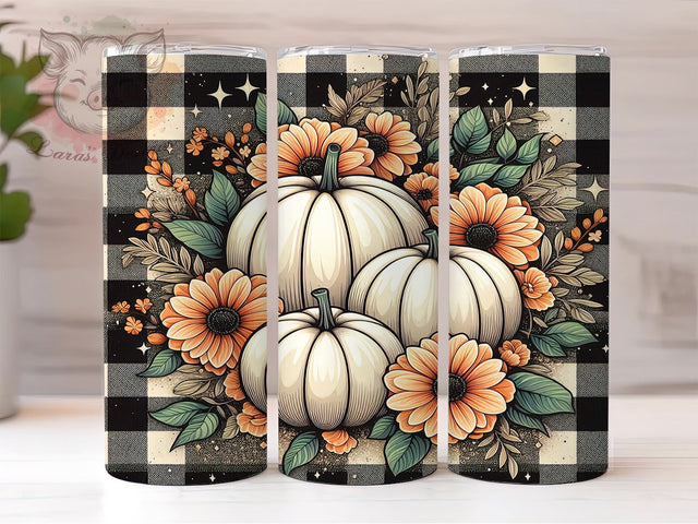 Country Fall 20 oz Skinny Tumbler Sublimation Design, Straight & Tapered Tumbler Png, Pumpkin Fall Tumbler Png, Digital Download PNG Sublimation Lara' s Designs 