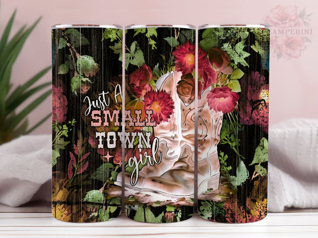 Country Girl Tumbler Design, Western Girl Rustic Wood 20oz Tumbler Wrap PNG, Straight & Tapered Tumbler Wrap, Instant Digital Download Sublimation Li Zamperini 
