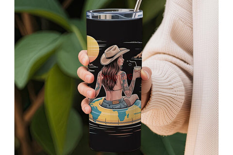 Country Girl Tumbler Wrap 20oz Sublimation DesignSVG 