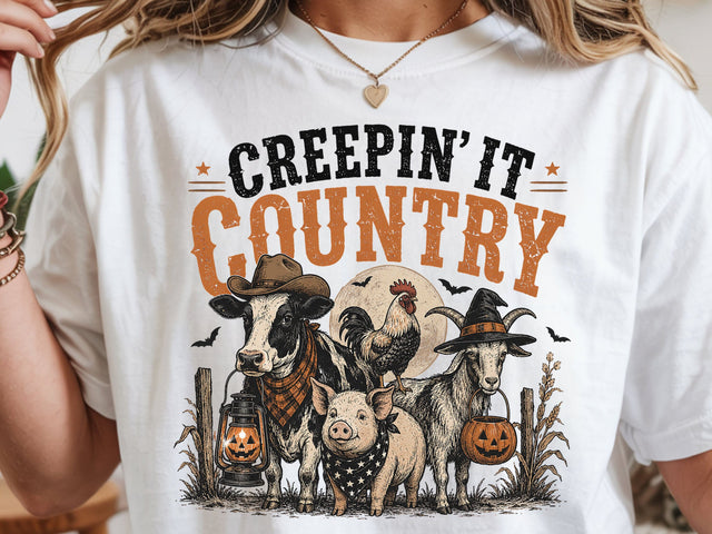 Country Halloween Png, Funny western Png SVG DesignDestine 
