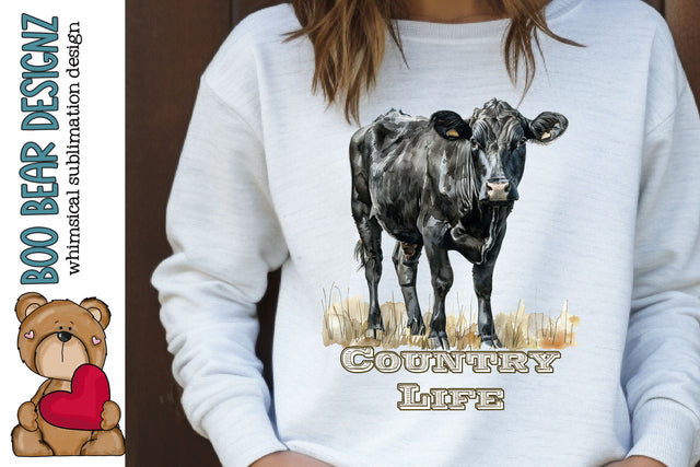 Country Life Clipart Sublimation Boo Bear Designz 