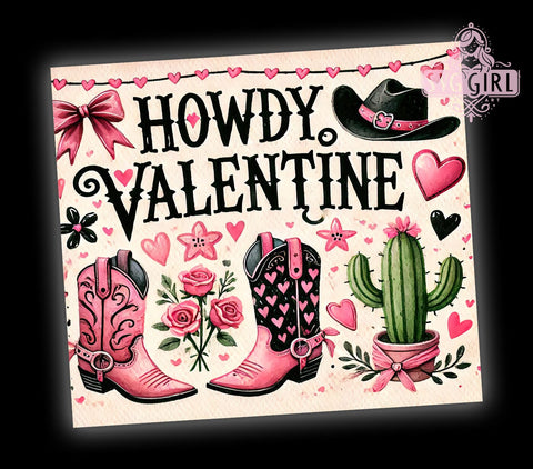Country Love Western Valentine Tumbler, Country Love Design, 20oz Tumbler Wrap, Rustic Valentine Gift, Cute Cowboy Mug, Personalized Western Decor, Farmhouse Valentine Tumbler Sublimation SvggirlplusArt 
