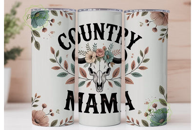 Country Mama 20oz Tumbler Wrap Sublimation PixelChick 