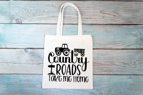 Country roads take me home SVG Design SVG Designangry 
