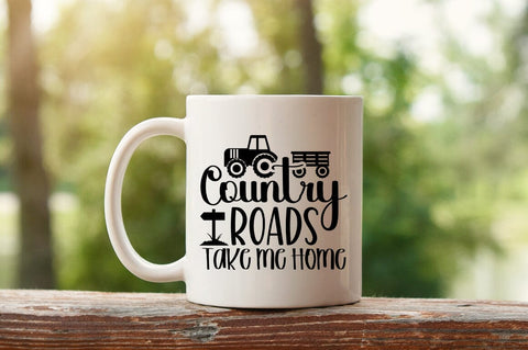 Country roads take me home SVG Design SVG Designangry 
