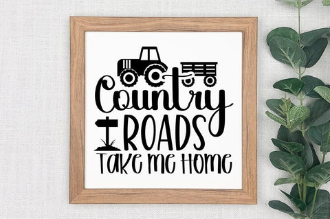 Country roads take me home SVG Design SVG Designangry 