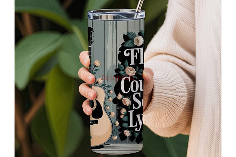 Country Song Lyrics Tumbler Wrap Sublimation DesignSVG 