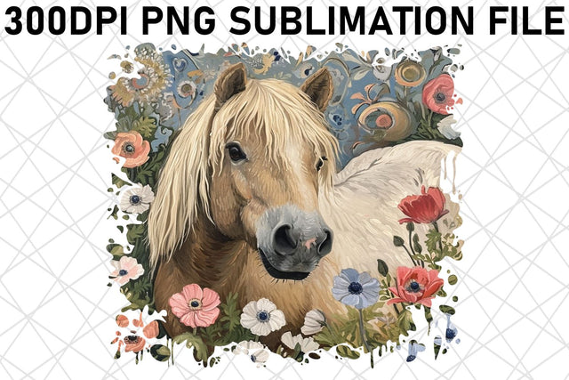 Country Style Farm Animal & Flower Art Sublimation afrosvg 