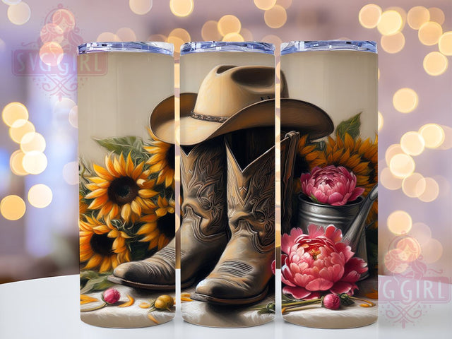 Country Vibes Cowgirl Tumbler Wrap, Cowgirl Tumbler, Country Vibes Design, 20oz Wrap, Sublimation Design, Western Drinkware, Rustic Tumbler, High-Resolution Print Sublimation SvggirlplusArt 
