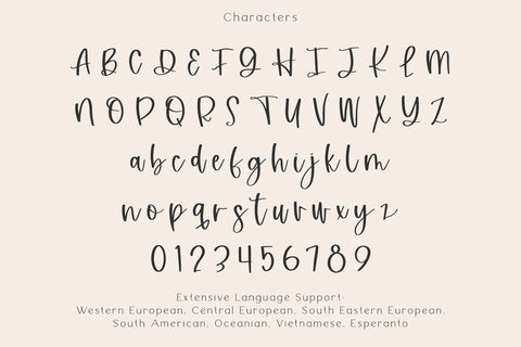Countryland Script Font Beck McCormick 