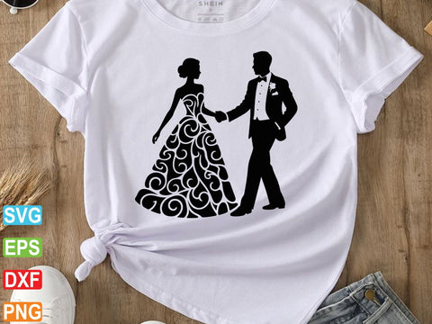 Couple Dancing Svg, Couple Dancing Clipart SVG Creativeart88 