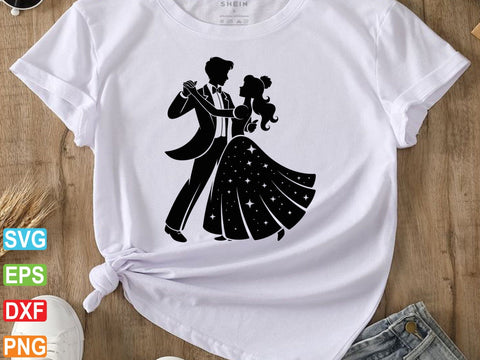 Couple Dancing Svg, Couple Dancing Clipart SVG Creativeart88 