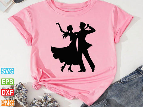 Couple Dancing Svg, Couple Dancing Clipart SVG Creativeart88 