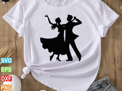 Couple Dancing Svg, Couple Dancing Clipart SVG Creativeart88 
