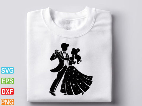 Couple Dancing Svg, Couple Dancing Clipart SVG Creativeart88 