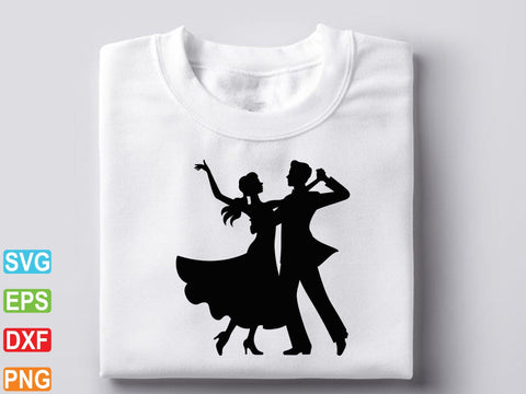 Couple Dancing Svg, Couple Dancing Clipart SVG Creativeart88 