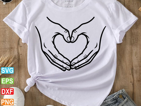 Couple Holding Hands Silhouette, Couple Silhouette Clipart SVG Creativeart88 