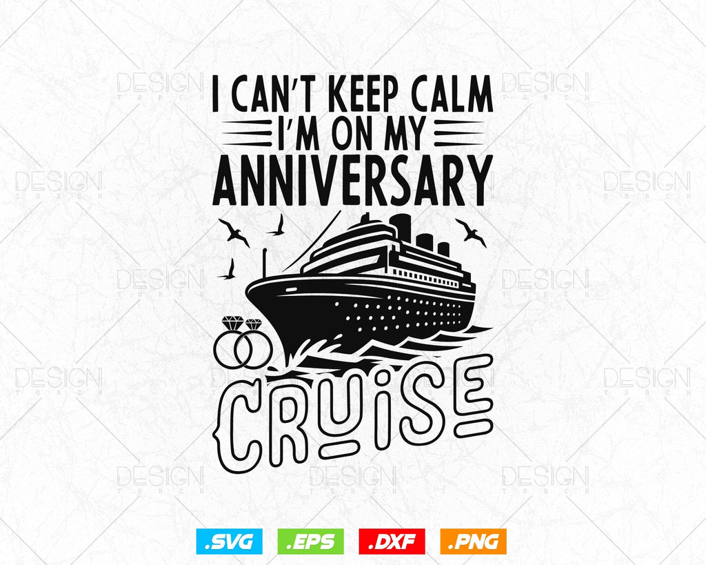 Couples Cruise Ship Trip for Husband Wife Wedding Anniversary Svg Png ...