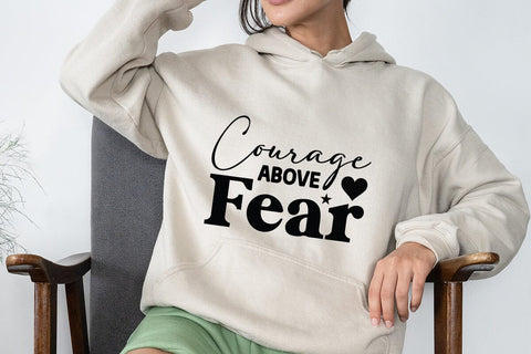 Courage Above Fear SVG Angelina750 